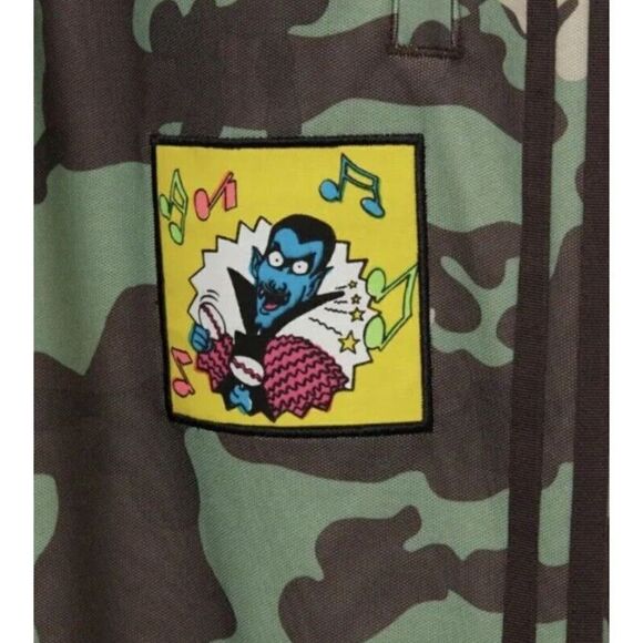 adidas X Jeremy Scott H53372 Men Sz Large Camouflage Track Pants $170 - Picture 6 of 10